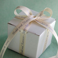 Thumbnail for Personalized Ribbon (Continuous Double Face Satin 50 yard Roll) - Main Image | My Wedding Favors
