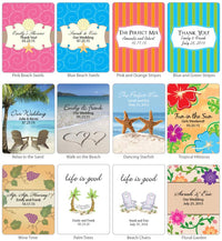 Personalized Wine Bottle Labels (Set of 6) (Many Designs Available) - Alternate Image 4 | My Wedding Favors