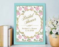 Thumbnail for Personalized Tea Time Poster (18x24) (Multiple Designs Available) - Main Image | My Wedding Favors