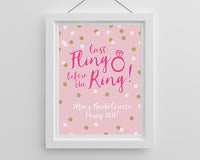 Thumbnail for Personalized Bachelorette Poster (18x24) - Alternate Image 2 | My Wedding Favors
