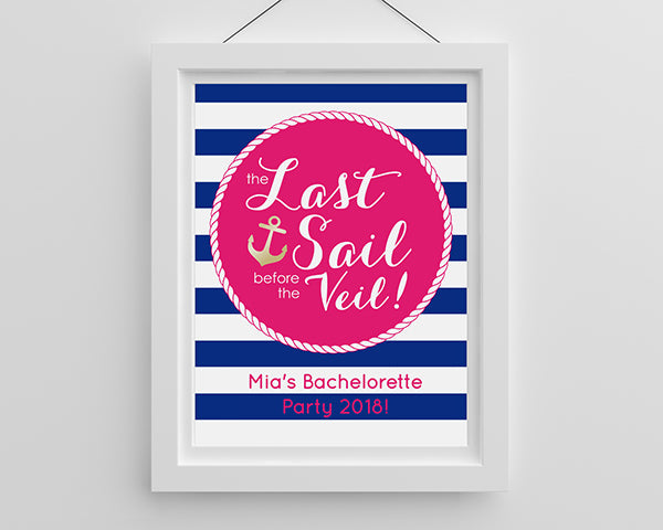 Personalized Bachelorette Poster (18x24) - Alternate Image 3 | My Wedding Favors