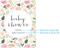 Thumbnail for Personalized Brunch Baby Shower Poster (18x24) - Alternate Image 2 | My Wedding Favors