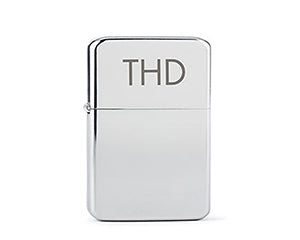 Personalized Classic Silver Lighter - Alternate Image 5 | My Wedding Favors