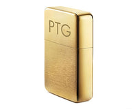 Thumbnail for Personalized Brushed Gold Lighter - Alternate Image 5 | My Wedding Favors