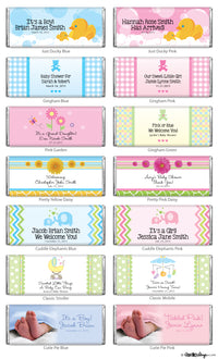 Thumbnail for Personalized Baby Shower Hershey's Chocolate Bars - Alternate Image 3 | My Wedding Favors