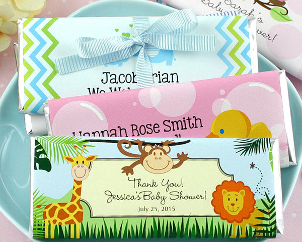 Personalized Baby Shower Hershey's Chocolate Bars - Main Image | My Wedding Favors