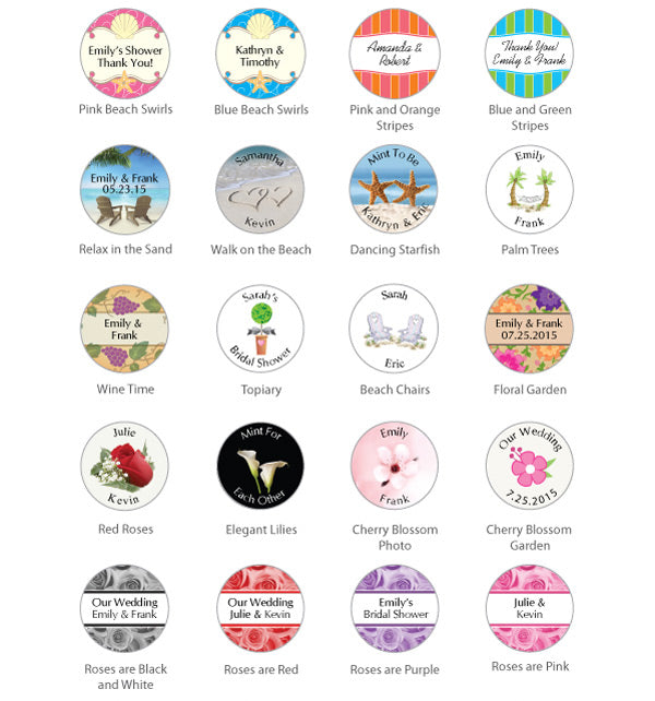 Personalized Hershey's Kisses® (Many Designs Available) - Alternate Image 4 | My Wedding Favors