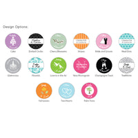 Thumbnail for Personalized Colored Foil Hershey's Kisses - Exclusive Designs - Alternate Image 3 | My Wedding Favors