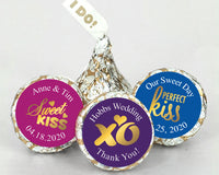 Thumbnail for Personalized Shimmering Love I DO Plume Hershey's Kisses - Alternate Image 2 | My Wedding Favors