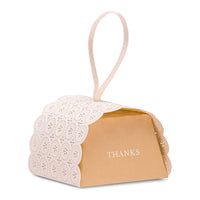 Thumbnail for Elegant Embossed Button Favor Box (Set of 10) - Main Image | My Wedding Favors