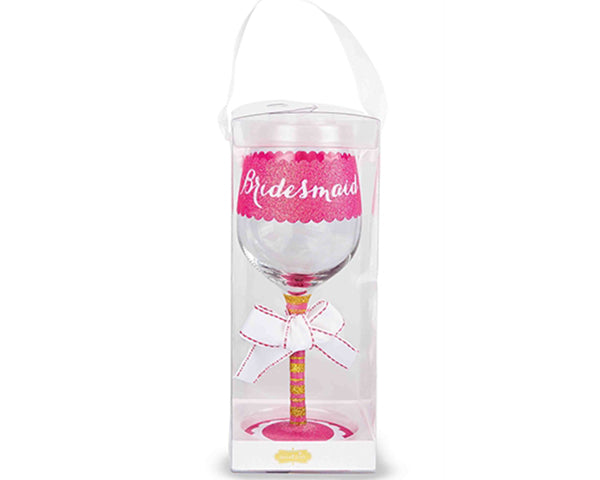 Bridesmaid Wine Glass