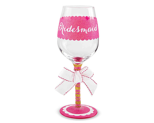 Bridesmaid Wine Glass