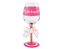Thumbnail for Bridesmaid Wine Glass