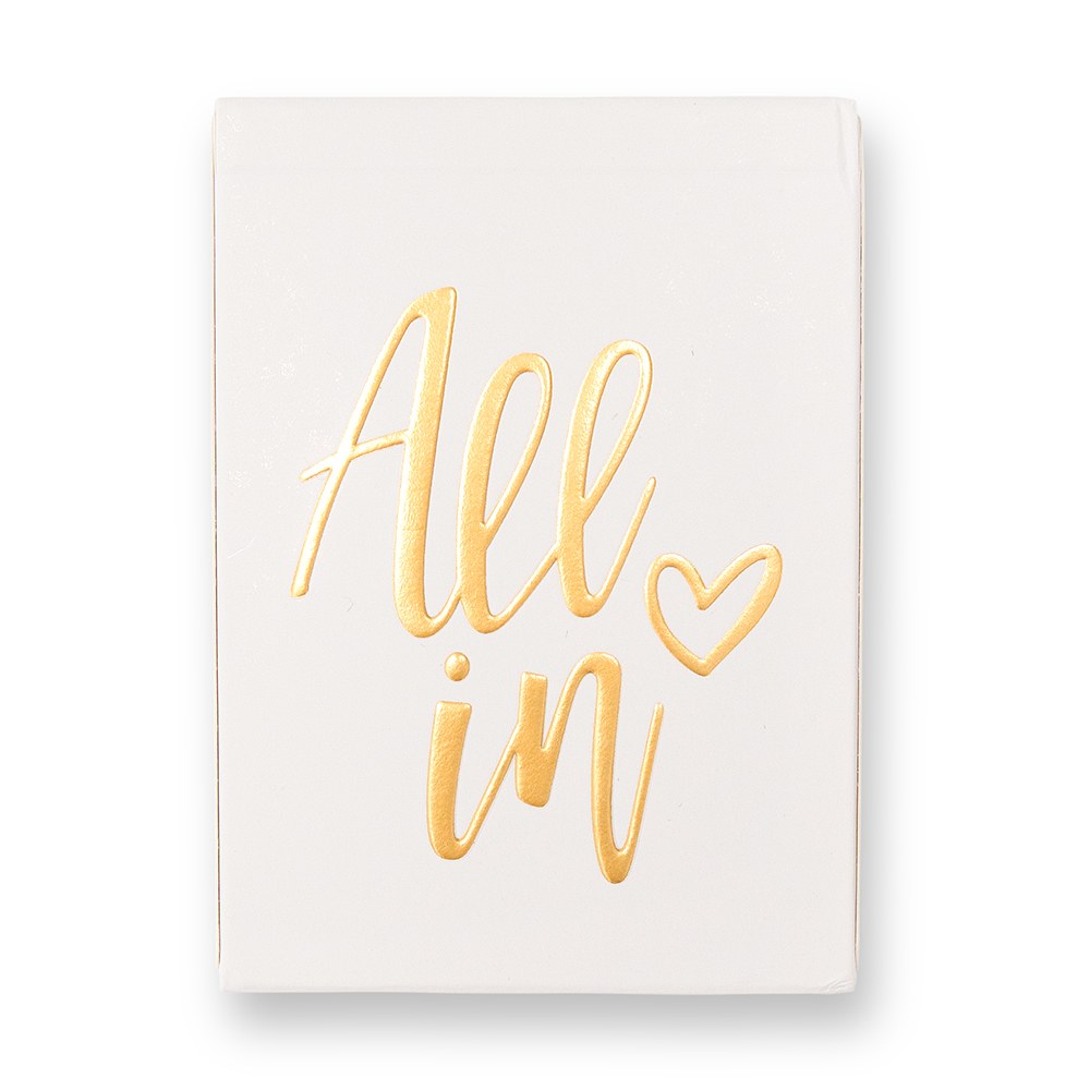 All In Gold Foil Playing Cards - Alternate Image 2 | My Wedding Favors