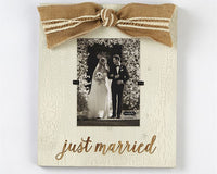 Thumbnail for Just Married Wood 5x7 Frame