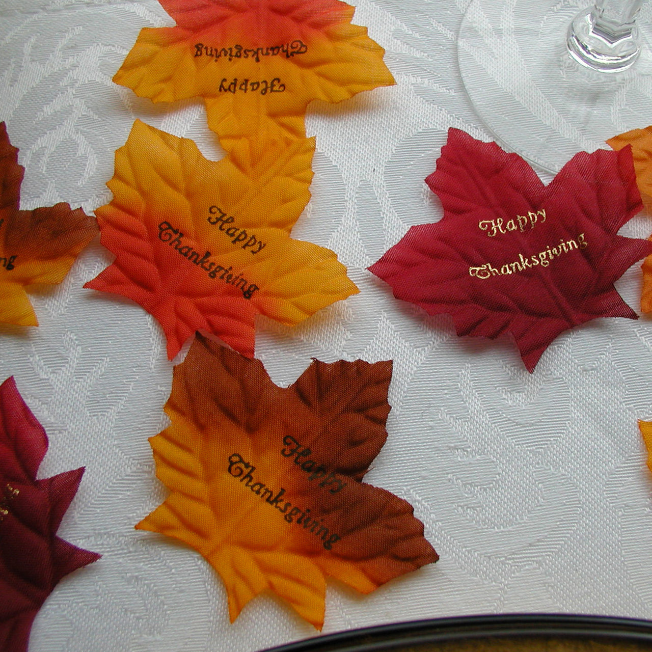 Personalized Fall Leaves - Main Image | My Wedding Favors