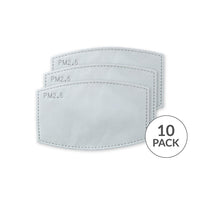 Thumbnail for Adult PM 2.5 Protective Mask Filters (Set of 10) - Main Image | My Wedding Favors