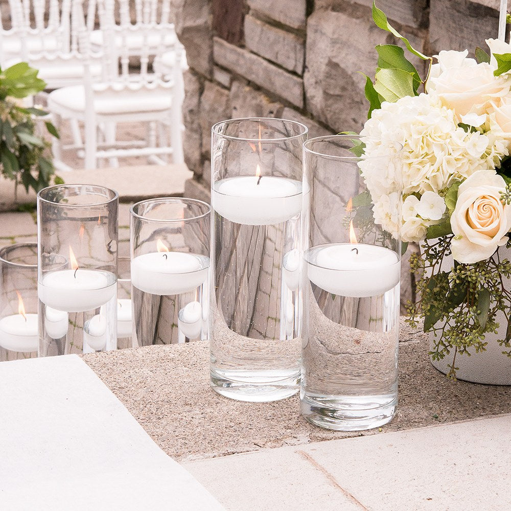 Clear Elegance Glass Cylinder - Main Image | My Wedding Favors