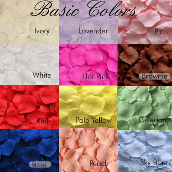 Flower Petals (83 Colors Available) (Set of 100) - Alternate Image 3 | My Wedding Favors