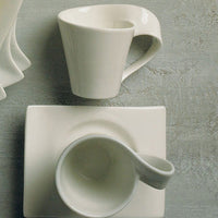 SWISH Cup & Saucer (Set of 4) - Alternate Image 4 | My Wedding Favors
