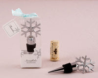 Thumbnail for Snowflake Bottle Stopper - Main Image | My Wedding Favors