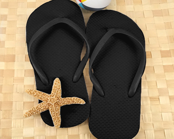 Wedding Flip Flops (Black or White Available) | 6 Pairs