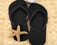 Thumbnail for Wedding Flip Flops (Black or White Available) | 6 Pairs - Alternate Image 2 | My Wedding Favors
