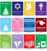Thumbnail for Wedding Flip Flops w/Personalized Tag (Black or White Available) - Alternate Image 3 | My Wedding Favors