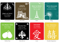 Thumbnail for Wedding Flip Flops w/Personalized Tag (Black or White Available) - Main Image0 | My Wedding Favors