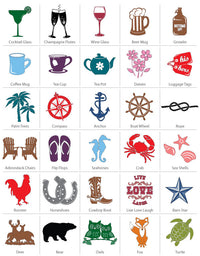 Wedding Flip Flops w/Personalized Kraft Tag (Black or White Available) - Alternate Image 4 | My Wedding Favors