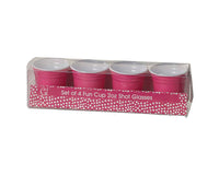 Thumbnail for Melamine Fun 2 oz. Pink Shot Glasses (Set of 4)