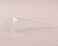 Thumbnail for Transparent Clear Cone Favor Boxes (Set of 10) - Alternate Image 5 | My Wedding Favors