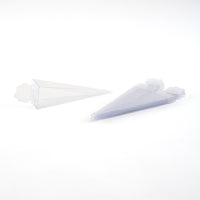 Thumbnail for Transparent Clear Cone Favor Boxes (Set of 10) - Alternate Image 3 | My Wedding Favors