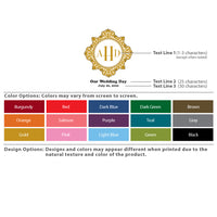 Thumbnail for Monogrammed Cork Coasters (Square & Circle) - Alternate Image 6 | My Wedding Favors