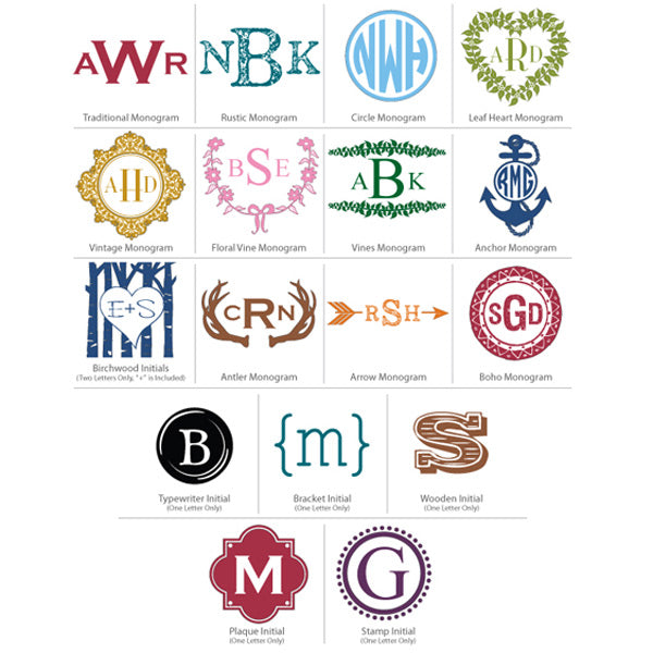 Monogrammed Cork Coasters (Square & Circle) - Alternate Image 5 | My Wedding Favors