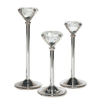 Thumbnail for Crown Jewel Diamond-Shaped Tea Light Candleholder - Alternate Image 2 | My Wedding Favors