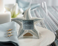Thumbnail for Nature's Bounty Wooden Starfish Frame/Place Card Holder - Alternate Image 3 | My Wedding Favors