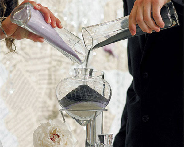 Trinity Heart-Shaped Unity Sand Ceremony Set - Main Image | My Wedding Favors