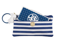 Thumbnail for Navy Bangle Clutch Bag