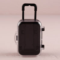 Thumbnail for Mini Travel Trolley With Wheels & Retractable Handle - Alternate Image 5 | My Wedding Favors