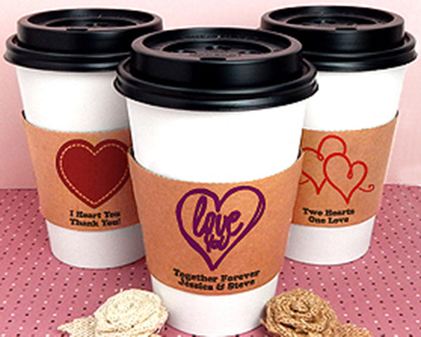 Personalized Insulated Cup Drink Sleeve - Main Image | My Wedding Favors