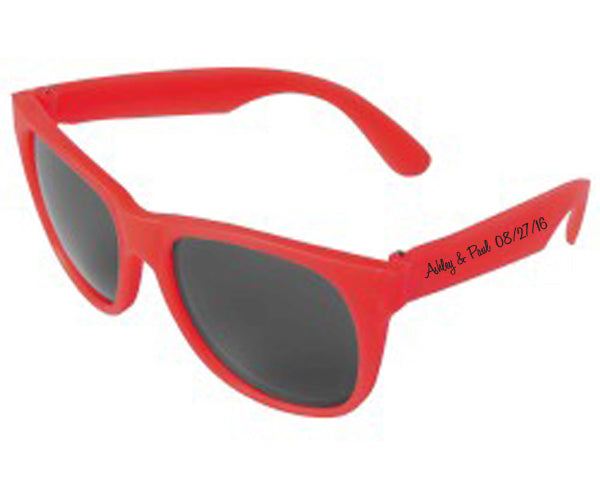 Personalized Sunglasses (Multiple Colors Available) - Alternate Image 2 | My Wedding Favors