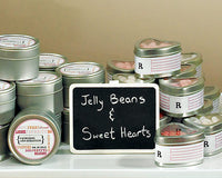 Wooden Black Board with Clip with White Wash Finish (Set of 6) - Main Image | My Wedding Favors