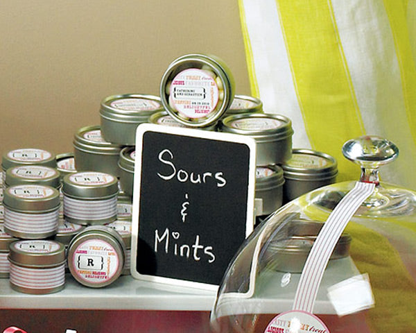 Wooden Black Board with Clip with White Wash Finish (Set of 6) - Alternate Image 2 | My Wedding Favors