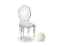 Personalized Miniature Clear-Acrylic Phantom Chair (Set of 8) - Main Image | My Wedding Favors