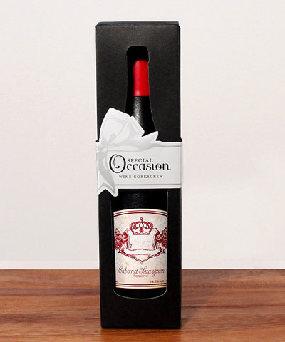 Wine Bottle Shaped Corkscrew - Alternate Image 2 | My Wedding Favors