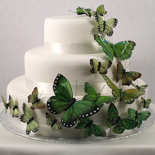 Beautiful Butterfly Cake Sets (Set of 25) - Main Image | My Wedding Favors
