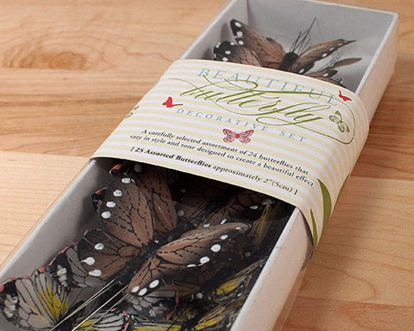 Beautiful Butterfly Cake Sets (Set of 25) - Alternate Image 5 | My Wedding Favors