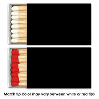 Thumbnail for Personalized Baby Shower Matchboxes (Black or White) (Set of 50) - Alternate Image 4 | My Wedding Favors
