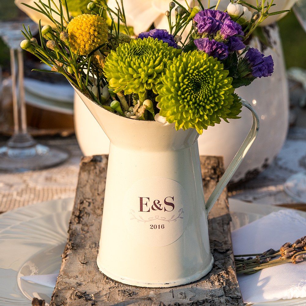 French Provençal Mini Decorative Pitcher (Set of 4) - Alternate Image 2 | My Wedding Favors